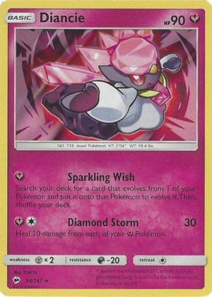 Pokemon Card Diancie 94 147
