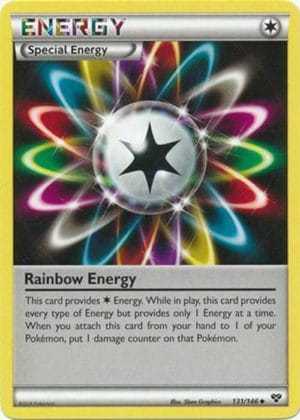 Pokemon Card Energy Rainbow 131 146