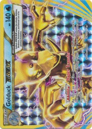 Pokemon Card Golduck Break 18 122
