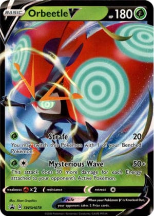 Pokemon Card Orbeetle V Swsh078