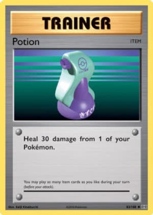 Pokemon Card Potion 83 108