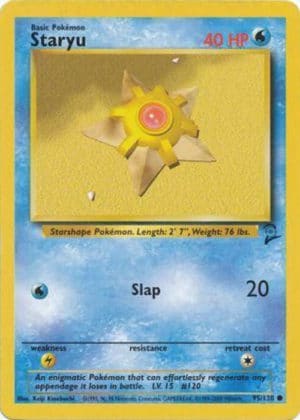 Pokemon Card Staryu 95 130